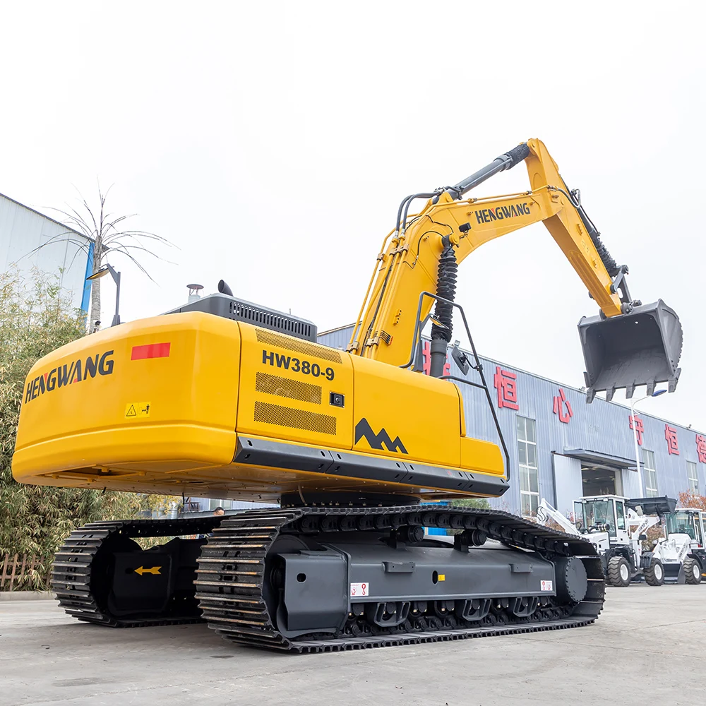 HENGWANG 36Ton большой гидравлический гусеничный экскаватор с двигателем Cummins для горнодобывающей промышленности