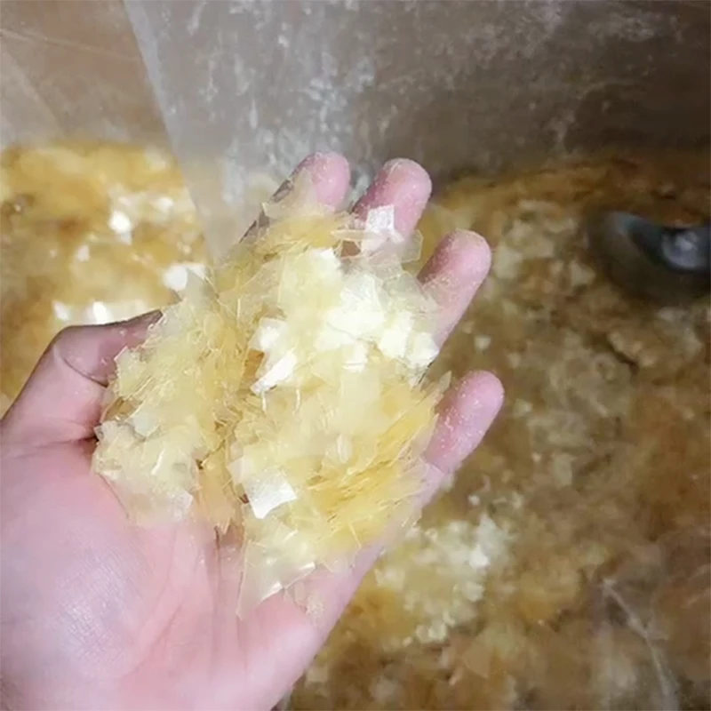 flake shellac Shellac Transparent Shellac Sheet with Pallas Tree for Wood Polishing