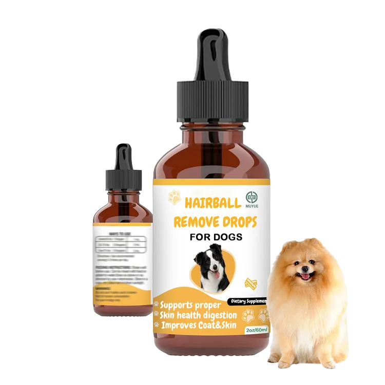 Salmon Oil Pet Supplement Drops With Omega 3 6 9 for Dog and Cat Hair Improvement Tuna Flavor Fish Health Care