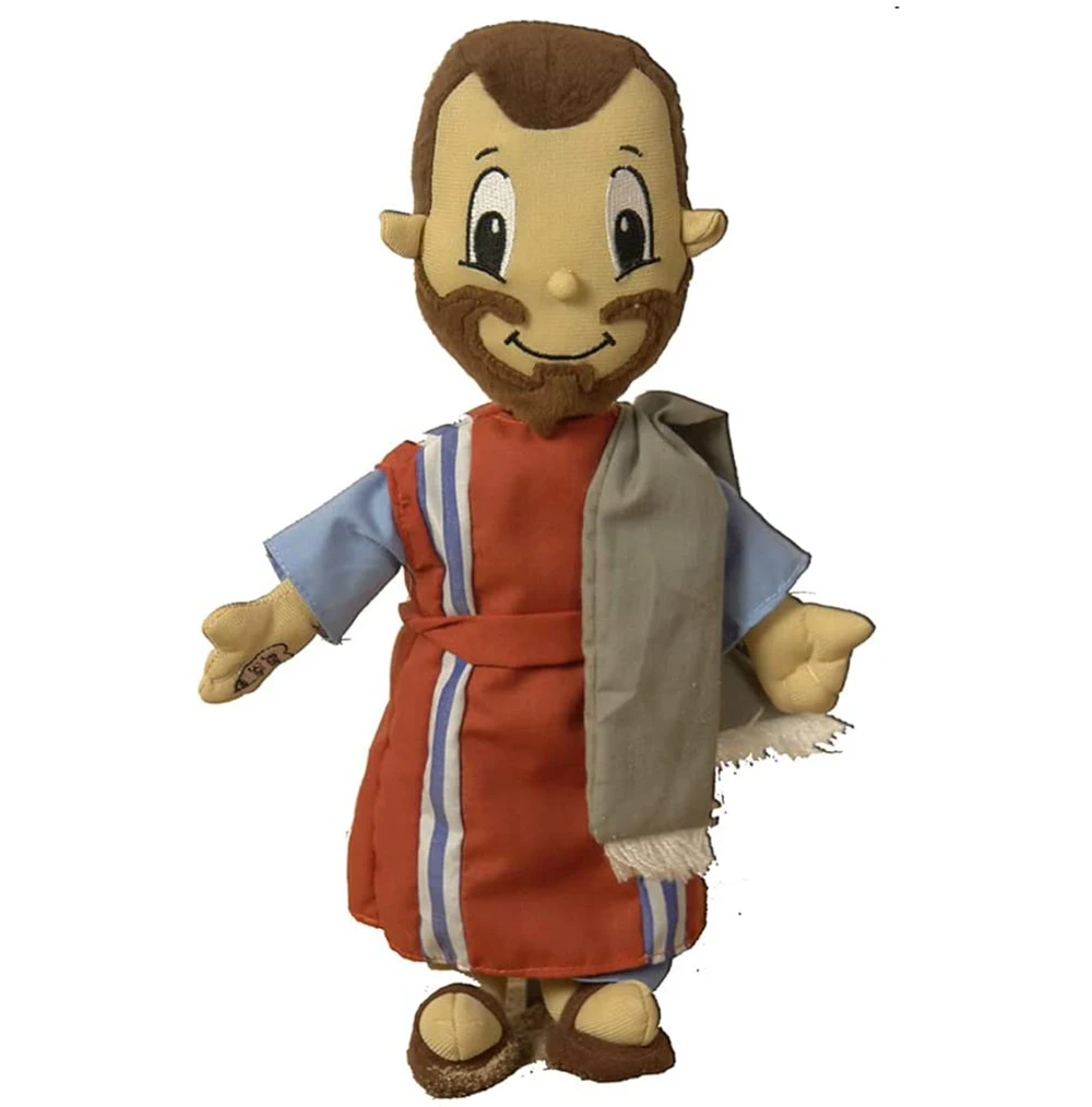 Custom Soft Plush Figure Christian Religious Educational Doll for Boys Girls of All Ages  Bible Story Toy