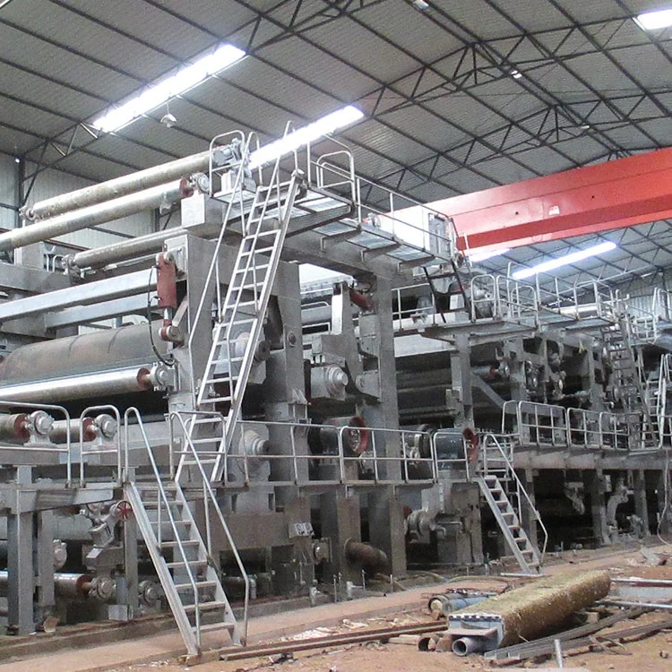 Leizhan 2400 50tpd машина для производства крафт-бумаги