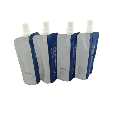 Пластиковый пакет для напитков с носиком для шоколадного фондю