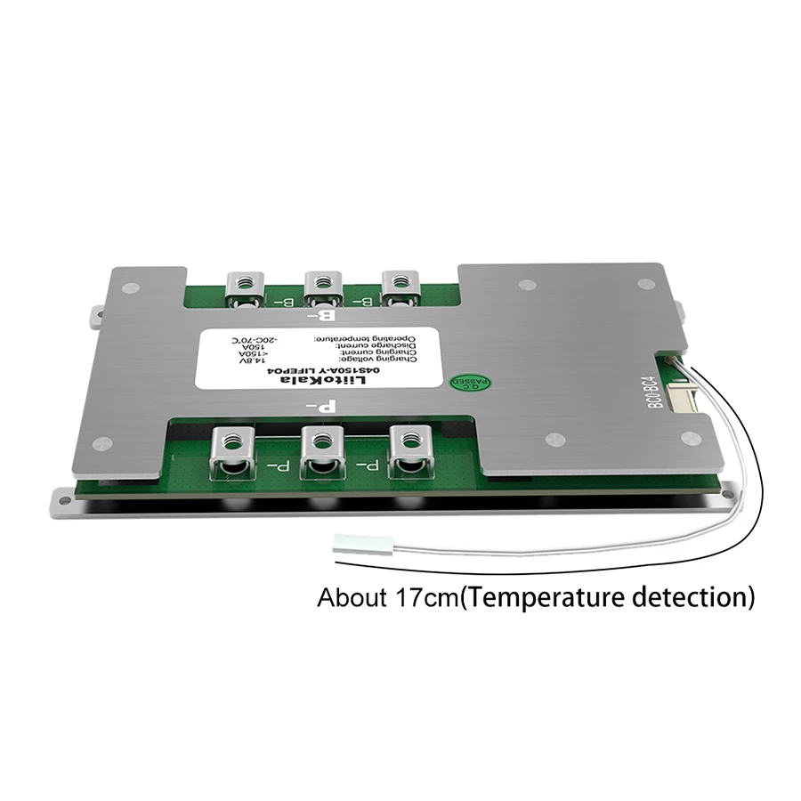LiitoKala 04S150A-Y 4S LiFePO4 12 В BMS системы управления батареей (bms) 150A разряд
