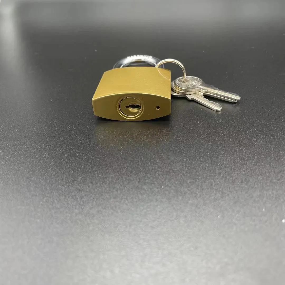 50mm imitate brass padlock good quality safety door lock safety iron padlock