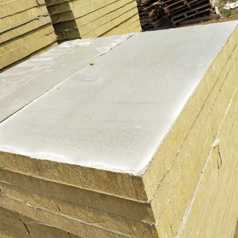 Free Sample Rock Wool Wall Thermal Insulation 100kg/M3 50mm 75mm 100mm U-Rockrol Rock Wool Board Panel Slab