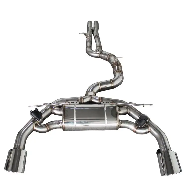 High performance Stainless Steel Valvetronic Catback Exhaust System For AUDI RS3