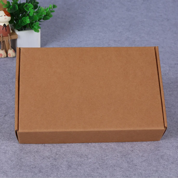 Custom Size High Quality Waterproof Big Corrugated Kraft Cardboard Shipping Mailing Box for T-shirt
