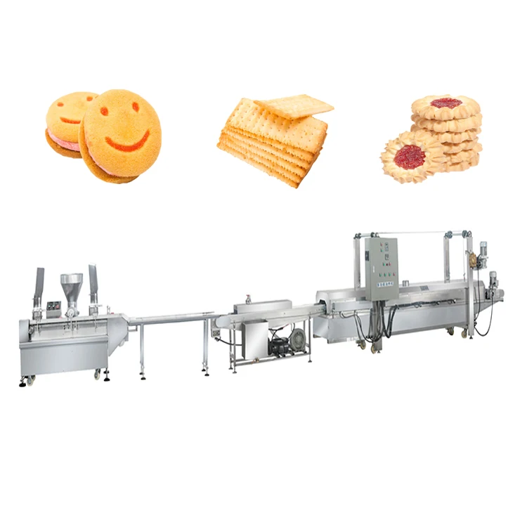 industrial low salt automatic cheese biscuit production line from China