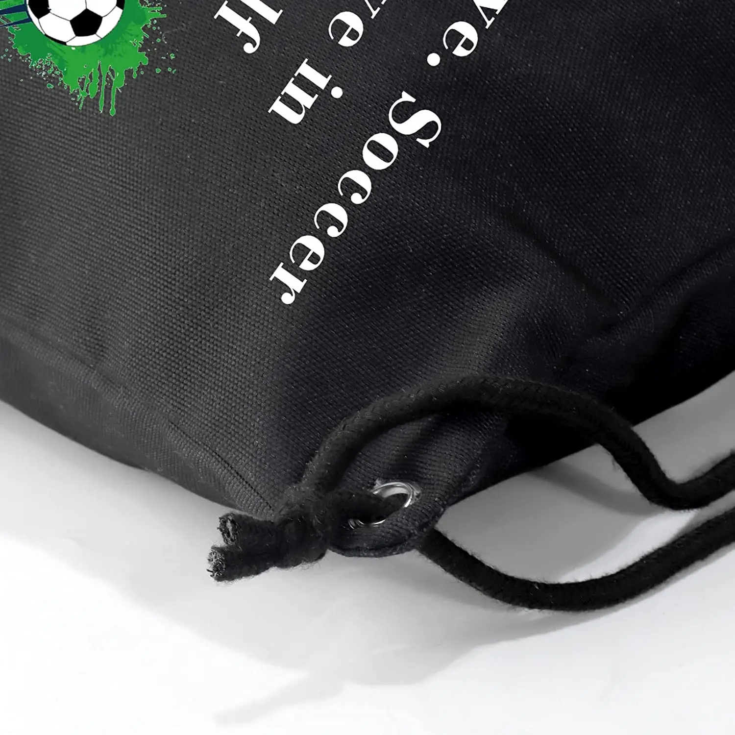 String Bag Gym Backpack Soccer Player Gifts Live Love Soccer Sport Pack Cinch Sack Team Inspirational Gift Soccer Drawstr