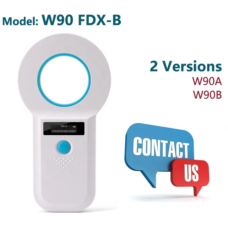  Cmrfid животная стеклянная трубка FDX-B животных ручной считыватель штрих-кода с увеличительное функция RFID pet микрочип