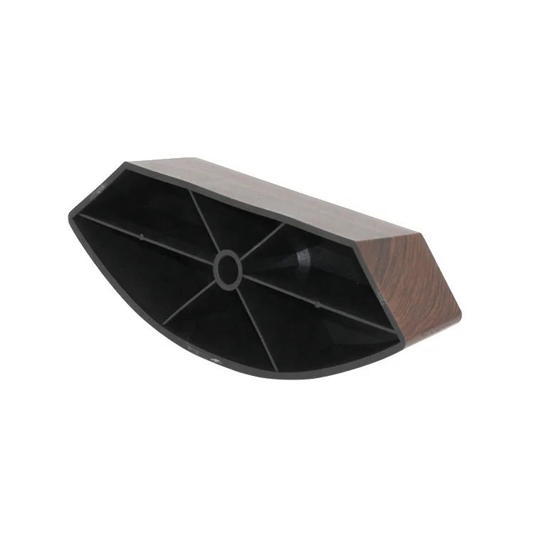60mm Polygonal Sofa Legs Looking Sofa Feet Replacement Plastic Sofa Feet For Outdoor Furniture