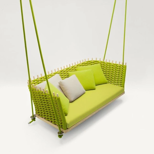 New Outdoor Garden Playground Tree Kids Swing Chair Set Toddler Indoor Gate Double Rope Hanging Swings Seat for Children