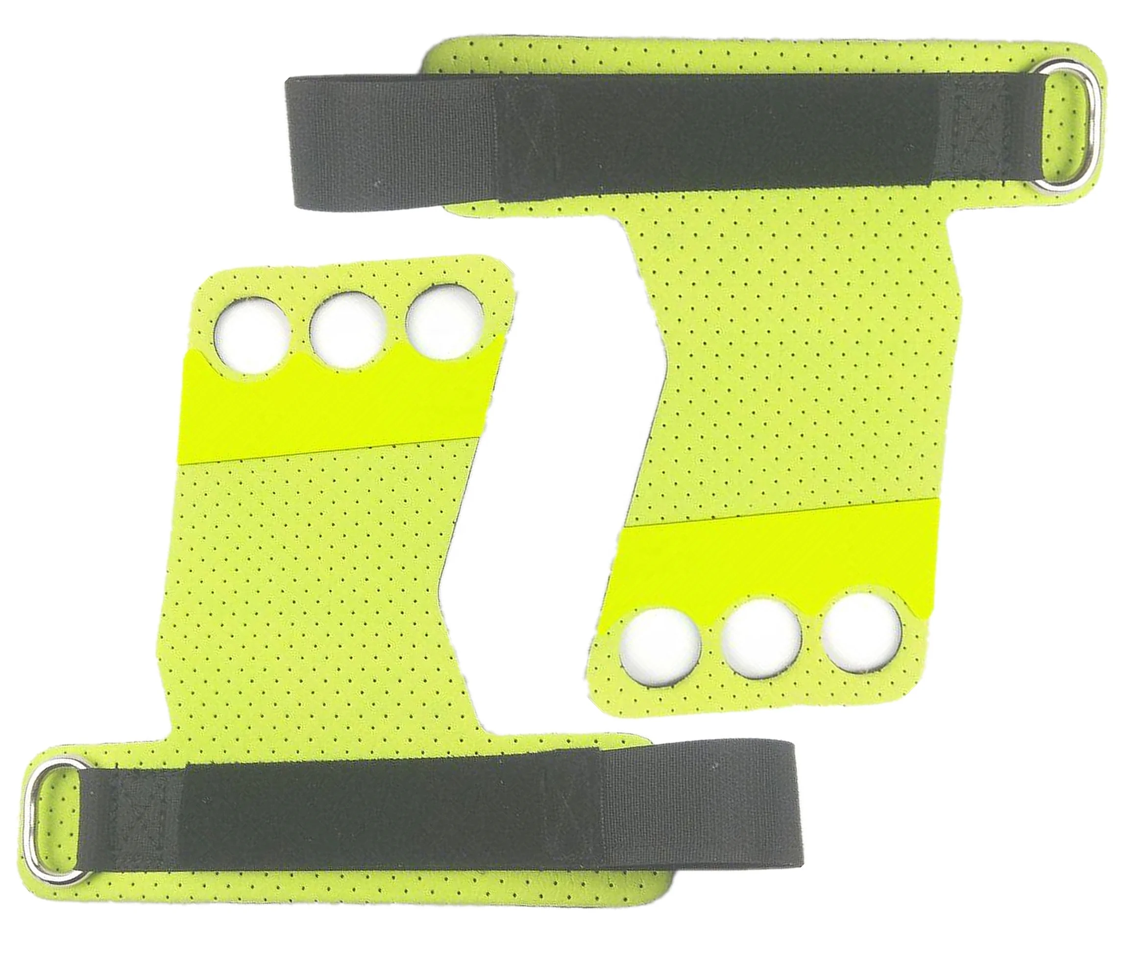 3 Holes Gymnastic Grips for Pull up,bodybuilding, palm protection,weight lifting,Kettlebell,fitness,cross training