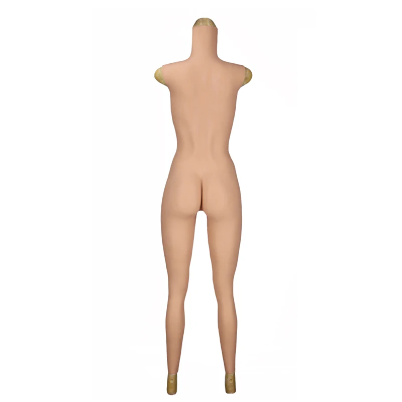 Full Body Female Silicone Suit Realistic Breast Realistic Vagina Hips Lifting Tight Fitting Suit For Club