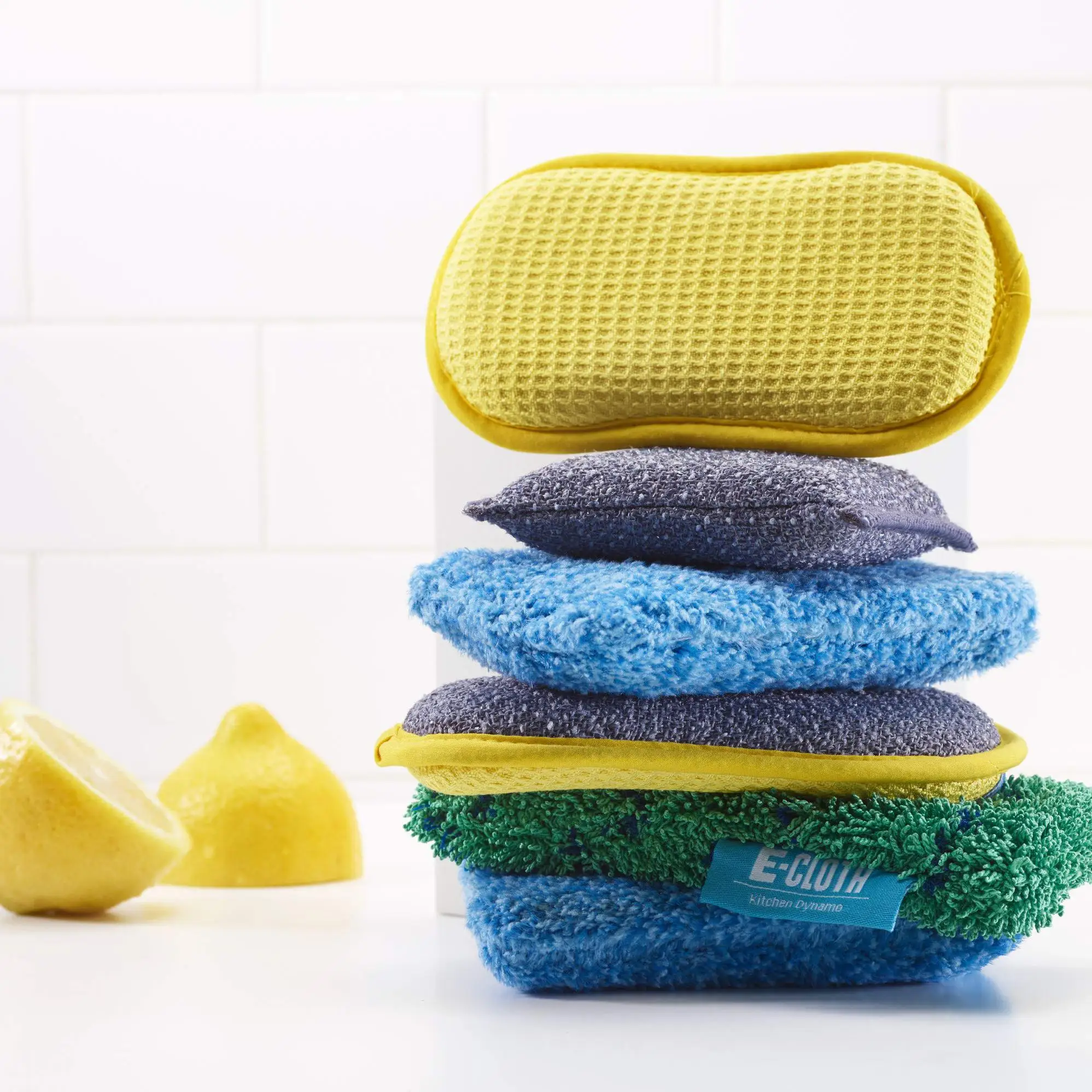 YSD Rubber Cleaning Cloth Pva Reusable Sponge Double Colour Wholesale 2 Pack Custom Glasses Fabric Glass Window Car Drying Towel