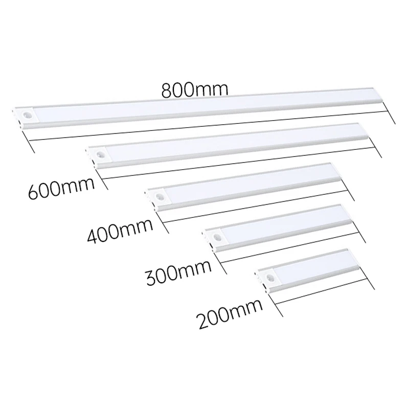 LED Cabinet Hinge Light CE FCC Rohs Wireless Usb Rechargeable 3-CCT Bedroom Indoor Cabinet Led Sensor Light Cabinet Lights