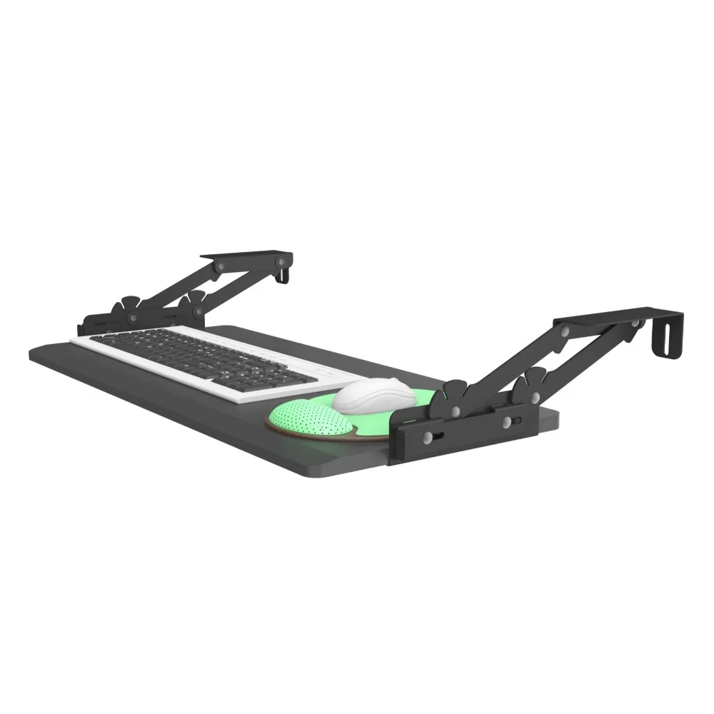 Под стол пробивая клавиатура ящик лоток компьютерной клавиатуры