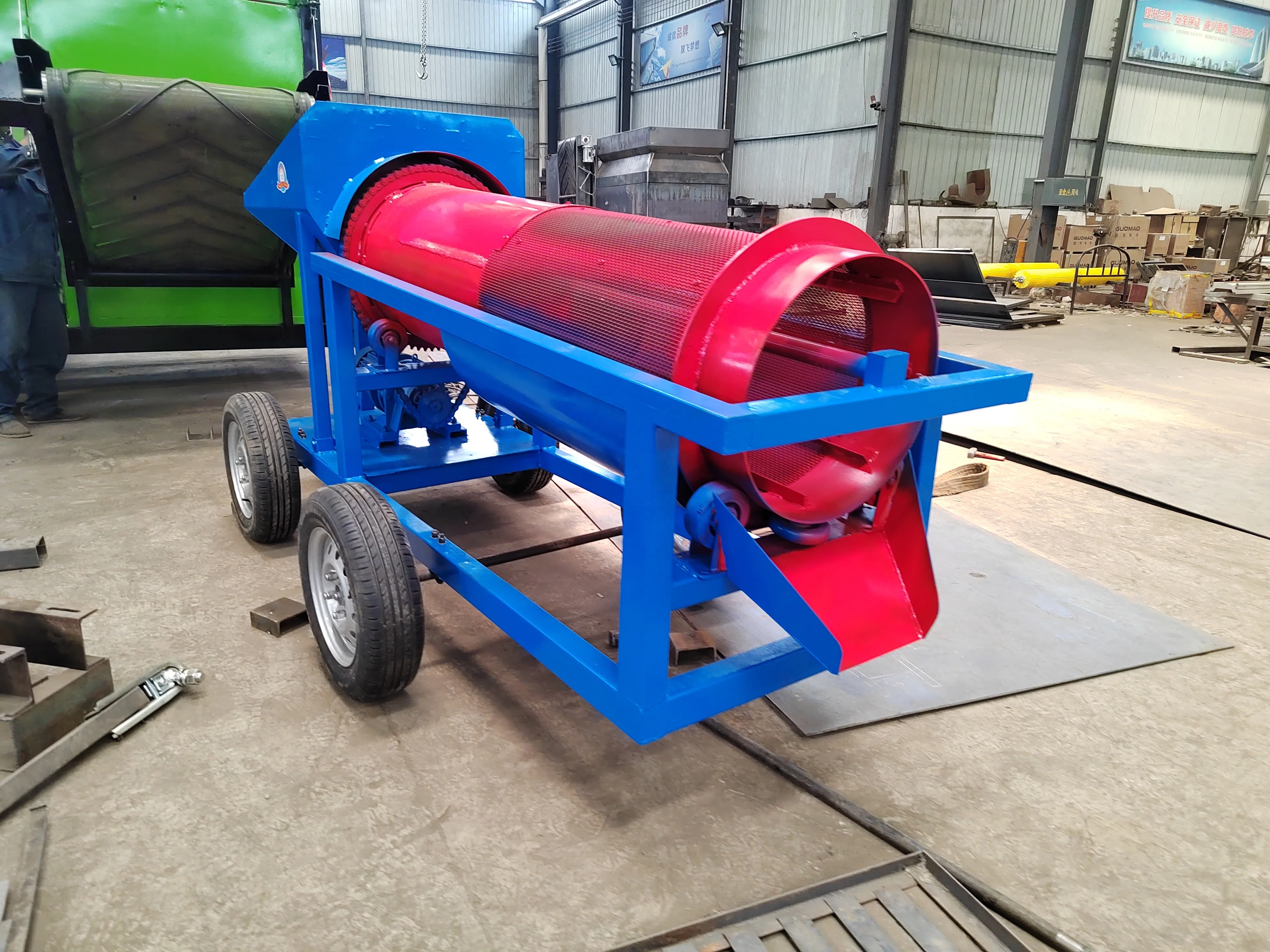 Китай небольшой минеральный отдельный концентратор Золотая Руда барабан экран для продажи цена