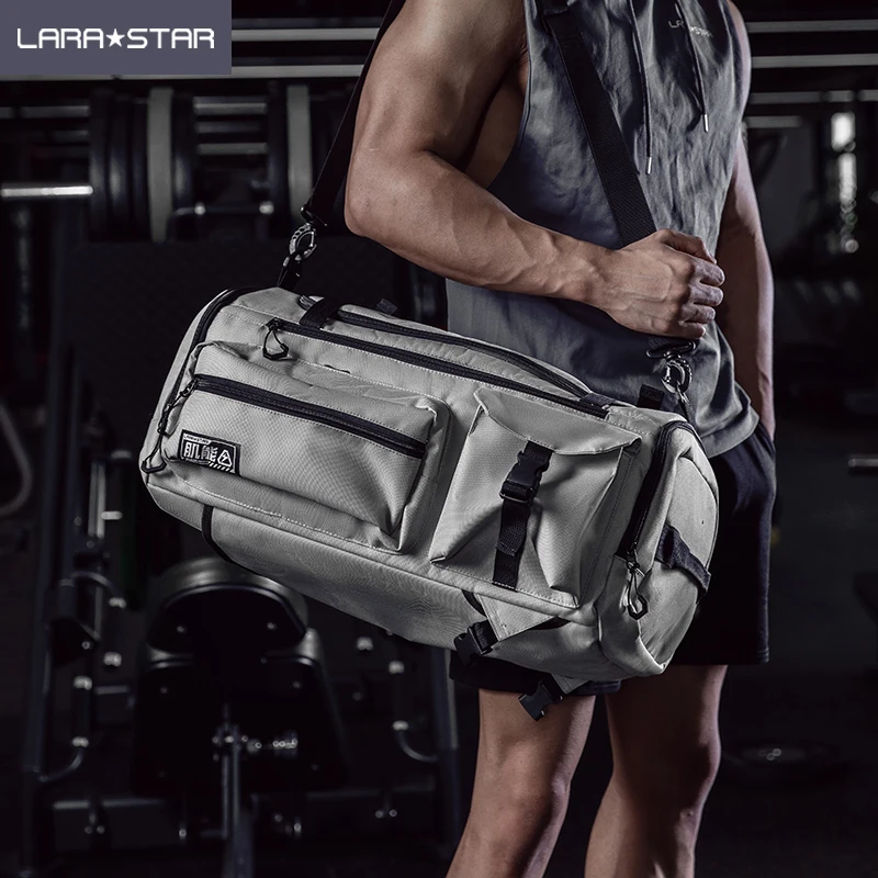 LS0039 gym bags with shoe compartment sports workout bag sports bag