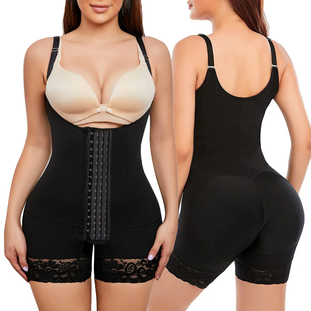 Gaine Amincissante Femme Moldeador De Cintura Butt Lifter Faja Pantalon Tummy Control Stage 1 Fajas-Reductor Colombian Shapewear