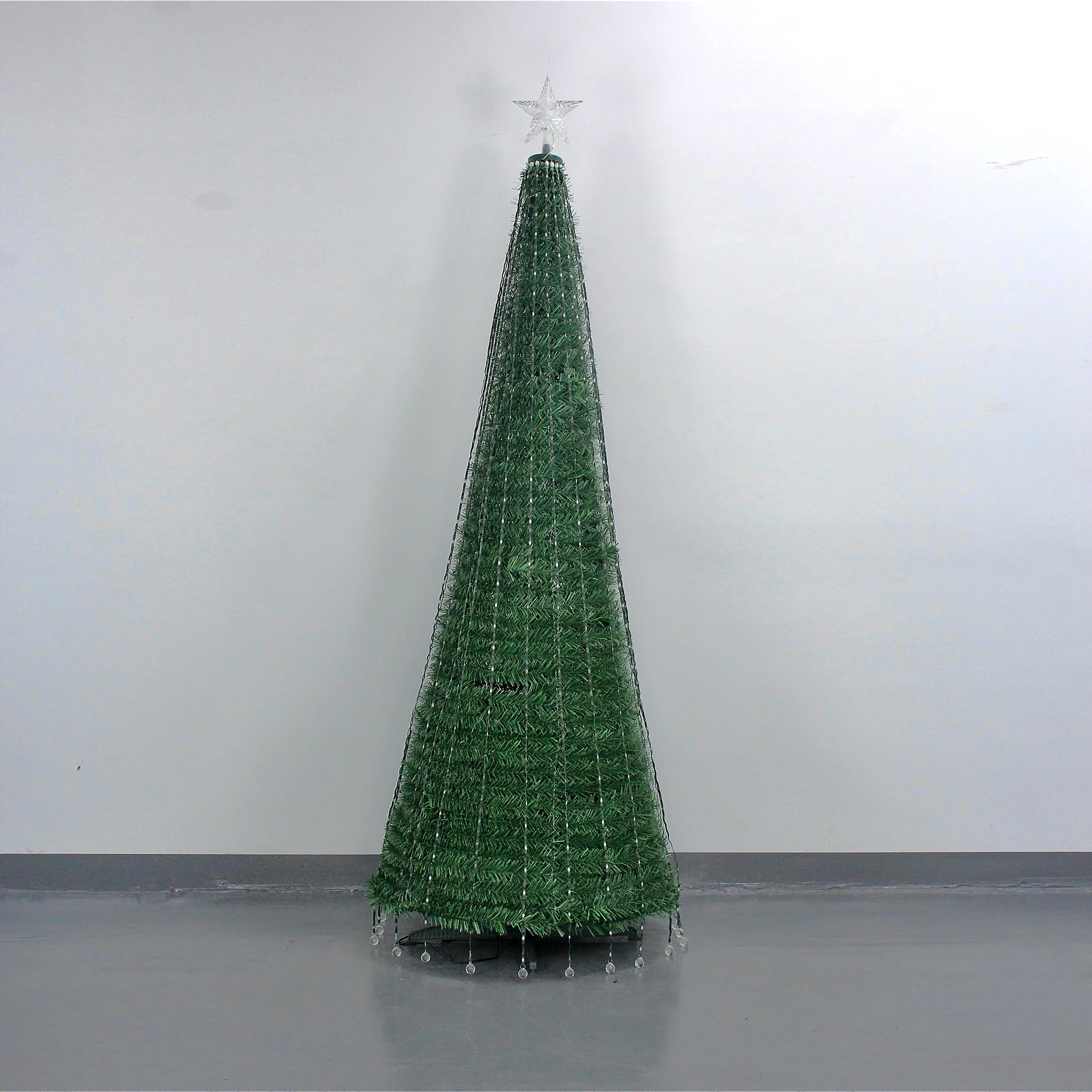 Glow in the dark RGB String Light Xmas Tree LED App Controlled Xmas Trees DIY Pattern Led Programmable Christmas Tree