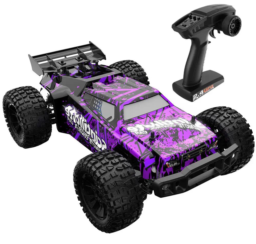 2023 New 1/10 waterproof brushless motor monster truck independent damping rc high speed car 100 km/h