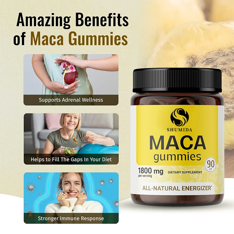 Индивидуальная натуральная энергетическая поддержка Gummies эссенция Kangaroo Energy