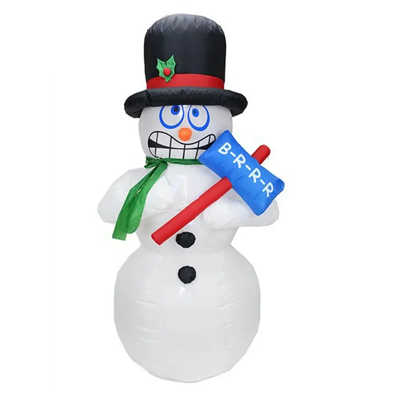 
Inflatable Shaking Snowman Christmas LED Lights White Courtyard Decoration Inflatables 