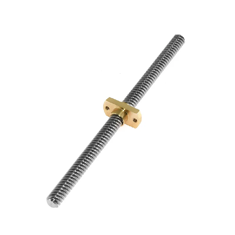 Lead Screw T8 Trapezoidal Brass Anti-Backlash Nut TR8x12mm 3D Printer Spring Loaded Nut Elimination Nut