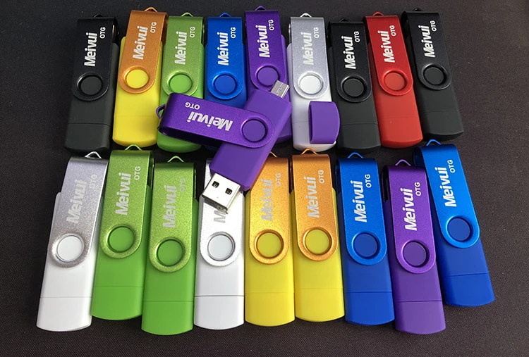 Meivui MVC5 XC OTG Swivel USB Flash Drive 128GB 64GB 32GB 16GB 8GB 4GB 2GB Pen Drive Smartphone Pendrive OTG 2.0 USB Flash Drive