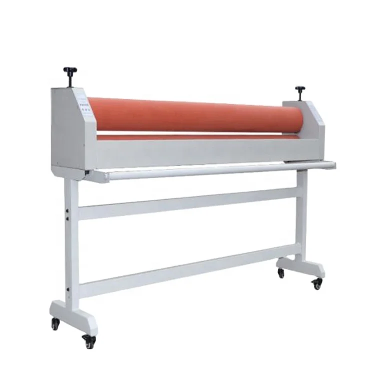 OFIS TS1300 manual roll press laminating machine with stand working width 1300mm