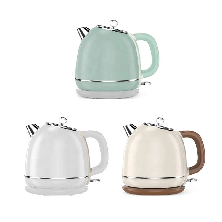 Customized logo 1.8 liter hotel home appliance kettle electric tea kettle water boiler 2022 new design double wall kettle