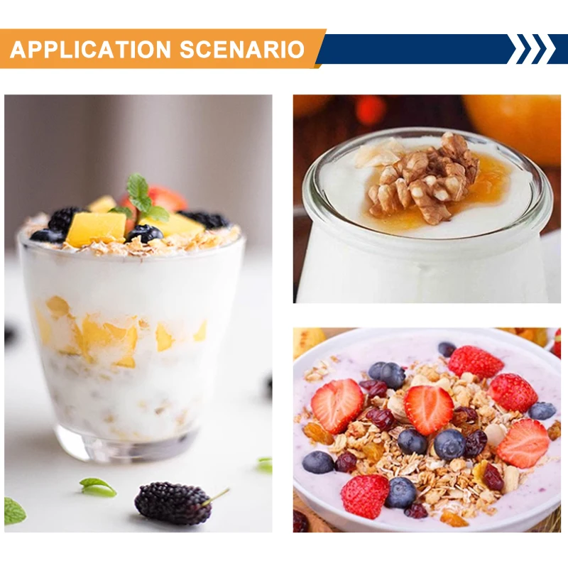 Good Seller Product Stainless Steel PP 1L 15W Touch Control Frozen Homemade Customize Brand Yogurt Maker
