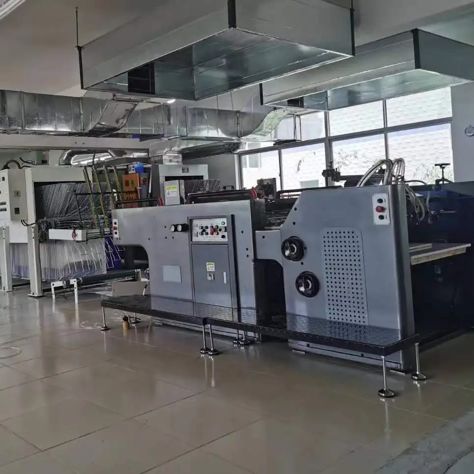 YT-780 Fully Automatic Silk Screen Printing Multi colors Transfers Printing Paper Machine Price for paper