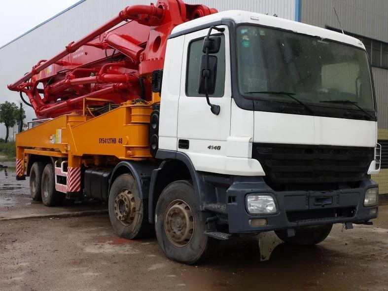 62-метровый китайский известный бренд бетононасос SYG5502THB 620C-10 с запасными частями