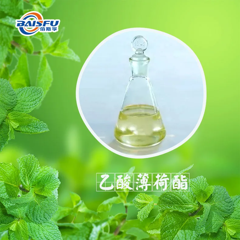 Bulk Sale Menthyl Acetate / CAS 89-48-5 Menthyl acetate For Food additive