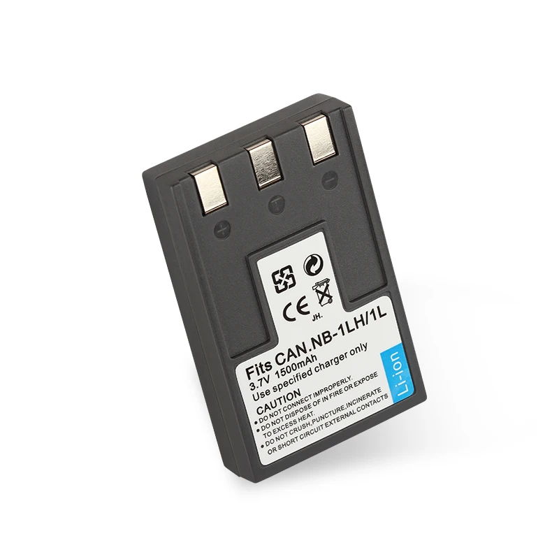 NB-1LH 3.7V 1500mAh for Ca non NB-1L NB1Lh IXUS 300 330 400 V V2 V3 Camera Battery