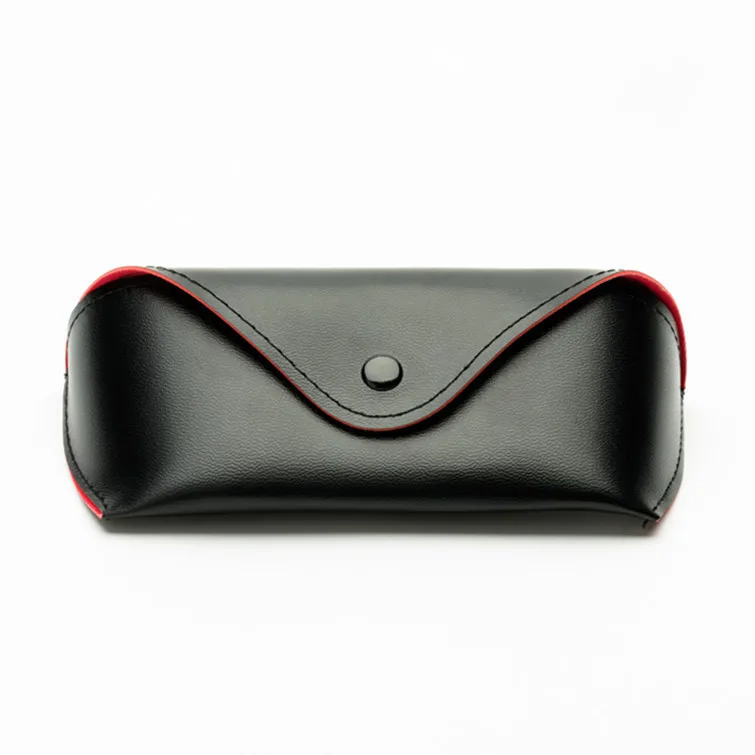 Fashion Leather Glasses Box Soft Bag High-grade Button Crystal Pattern Sunglasses Manufacturers Direct Sales Can Do LOGO