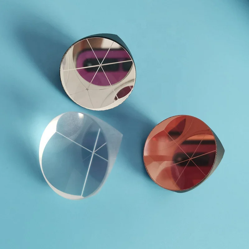 Optical Glass Corner Cube Prisms with 8 arcsec