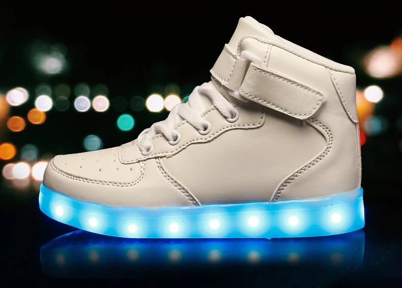 Wholesale Top Casual Led Light up Sport Shoes Men and Kids sport Shoes Light Shoes Kids for Girls Boys Led Sneakers