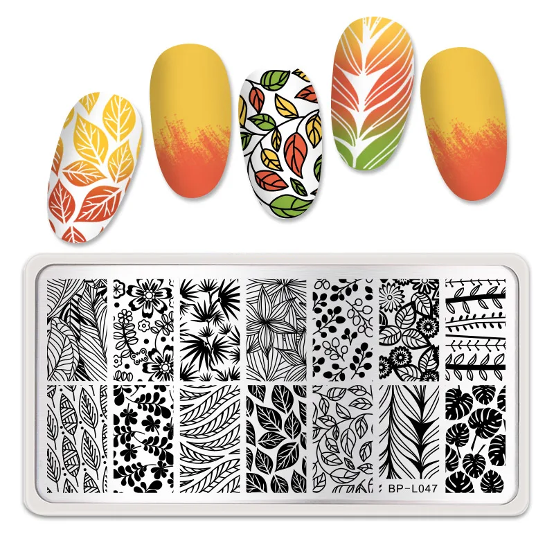 BORN PRETTY Nail Art Mandala Flower Stamping Plate Wholesale DIY Nail Art Easy Apply 10pcs/pattern Approx. 12*6cm 50g