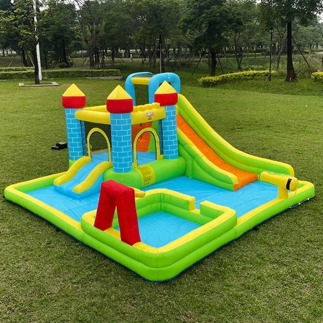Customized Hot Commercial Inflatable Bouncy Castle Inflatable Water Slide Bouncy House Inflatable Trampoline