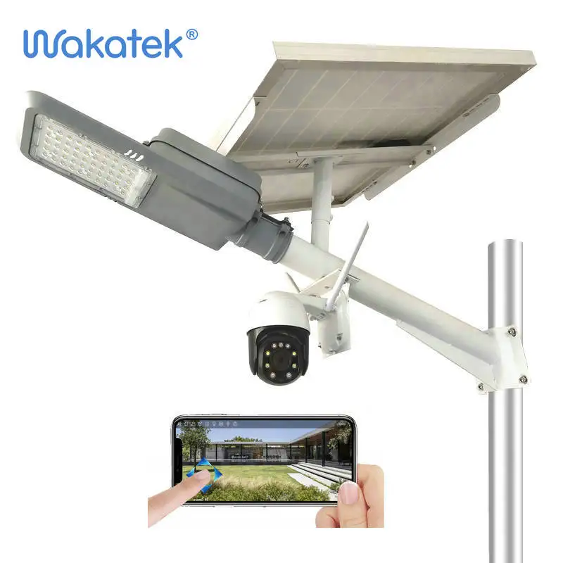 Лидер продаж новинка от WAKATEK 200 Вт все в одном трендовые товары светодиодная наружная камера видеонаблюдения уличное