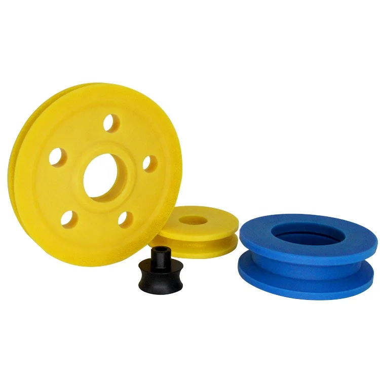 Customize different specifications  colors bearings  block wire rope colorful plastic  nylon pulleys