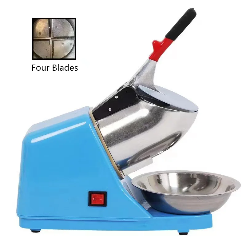 Top Seller Ice Shaver Semi-automatic Portable Electric Mini Ice Crusher Machine