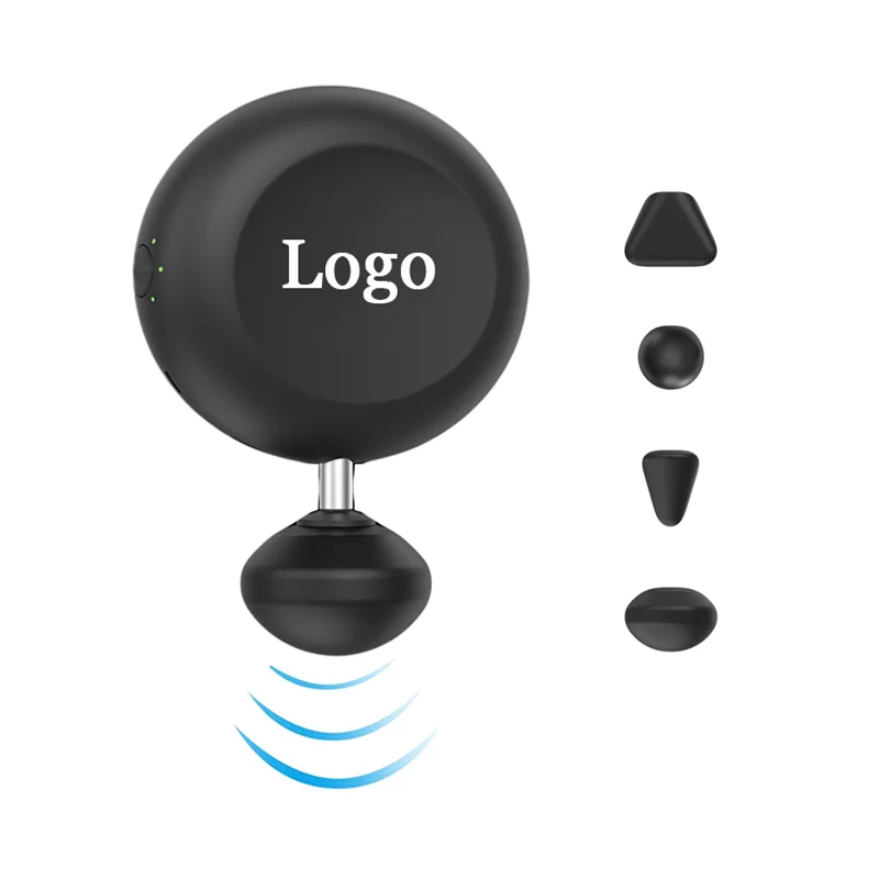 Waterproof Portable Handheld Massager Small Muscle Massage Machine Cordless Mini USB Fascia Massage for Full-Body Stress Relax