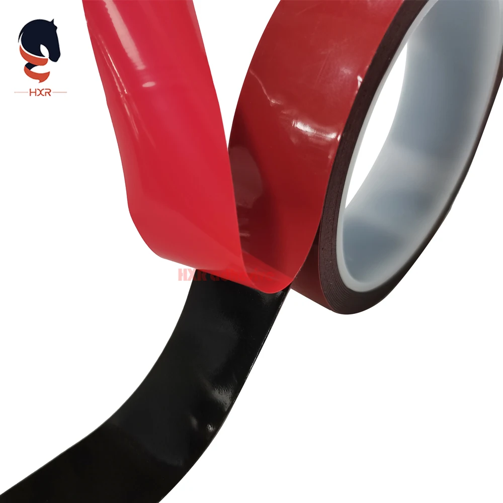 Black High Bonding Versatility Double-Sided Acrylic Tape for Automotive, Construction and Electronics