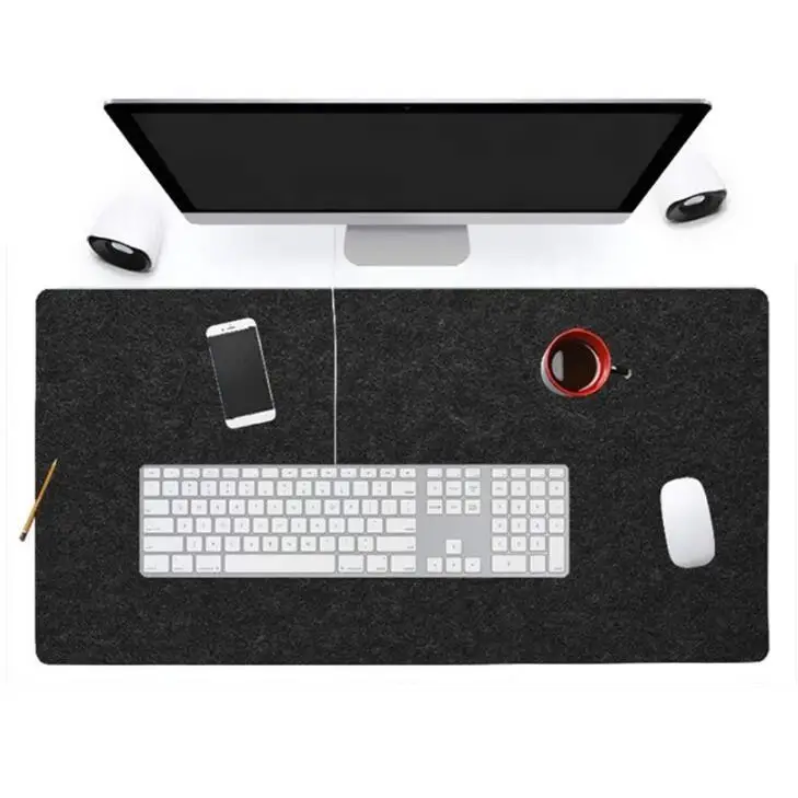 Felt Desktop Computer Pad Gaming Mouse Pad Keyboard Game Laptop Table Mat Office Writing Pad