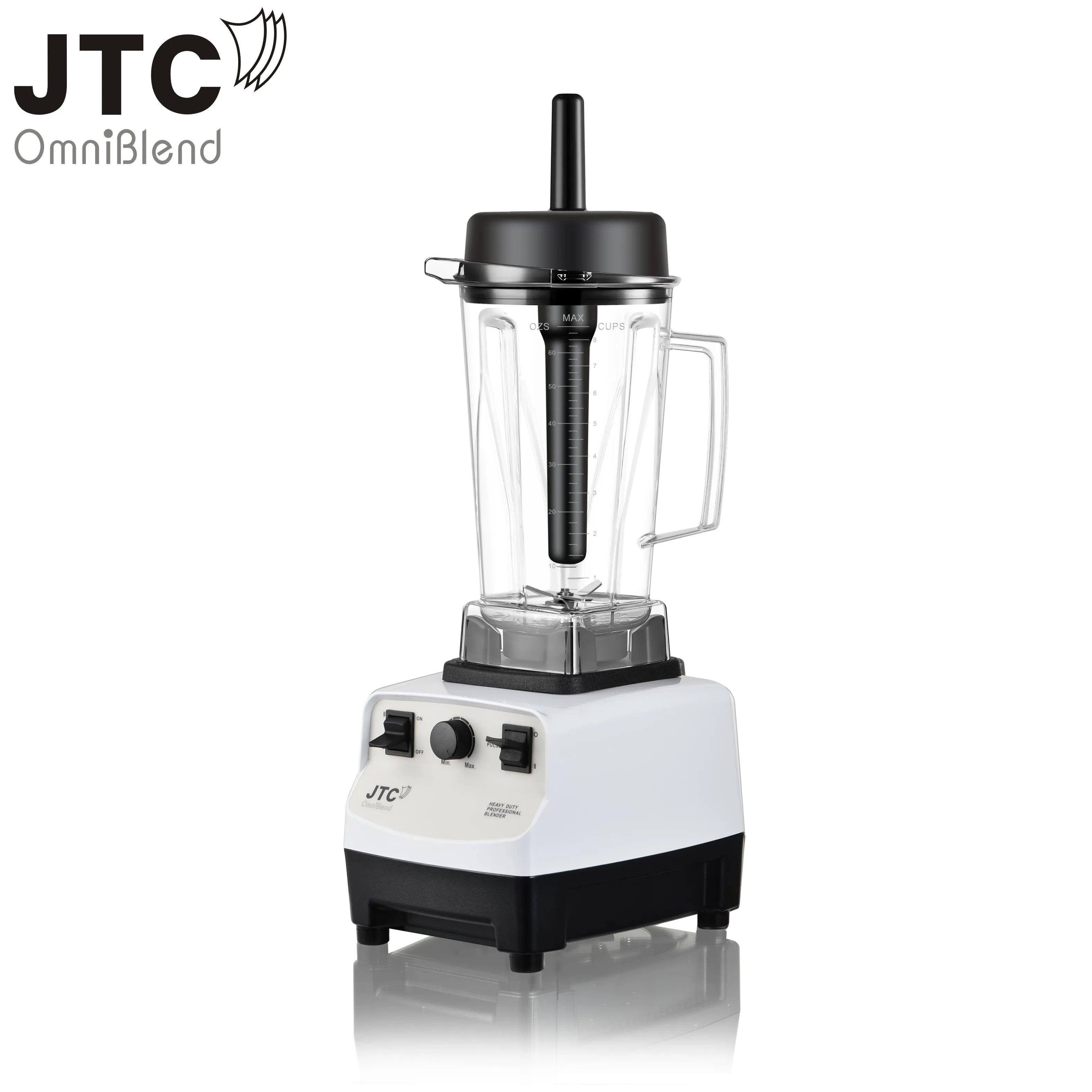 High Power Commercial Kitchen Equipment Black Heavy Duty Blender