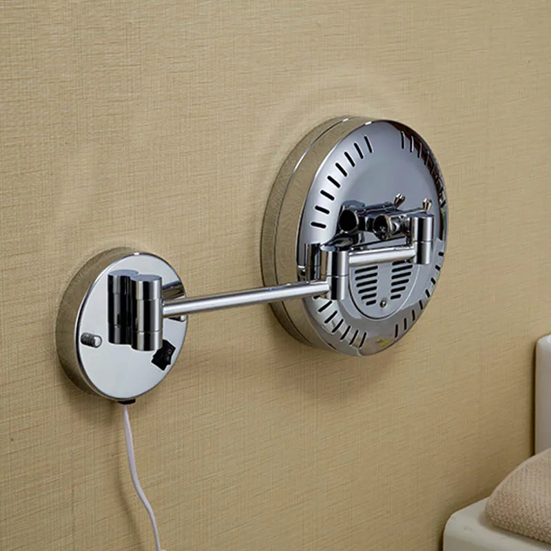 6 inch Double Side Wall mounting Cosmetic Led Mirror Bathroom